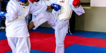 Girls Shine Bright in Karate & Badminton at Baramulla