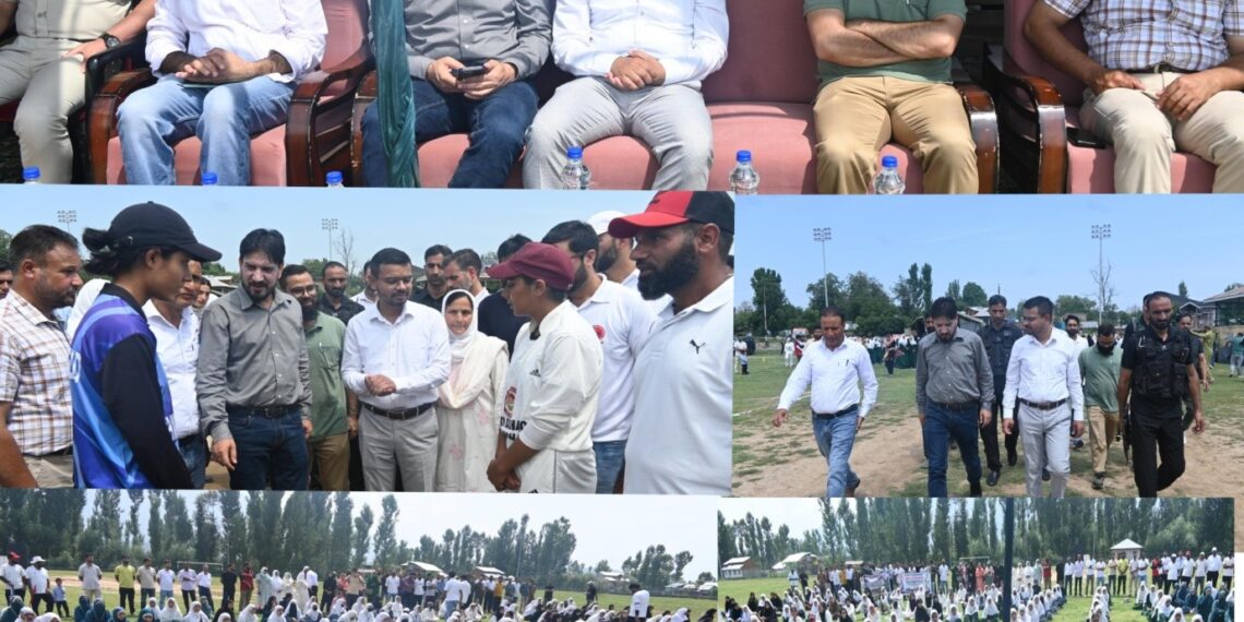 Girls’ Sports Tournaments Launched in Kulgam Under BBBP