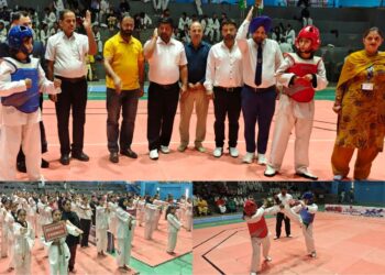 Division-Level Girls’ Taekwondo Championship commences at Indoor Stadium