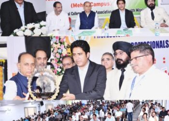 GMC Rajouri, NHM J&K organise Professional Dev Prog for healthcare staff