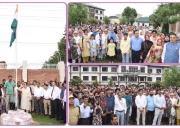 GMC Srinagar celebrates 79th I’Day with enthusiasm & fervor