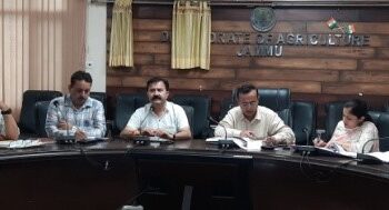 Dir Agriculture Jammu reviews progress of HADP, NABARD & CSS Projects