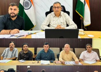 DC Kathua Reviews HADP, JKCIP Progress