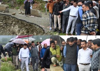 Heavy Rains: DC Kulgam Assesses High-Risk Flood Zones