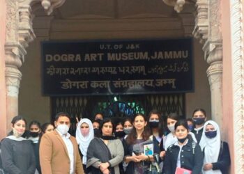 Heritage visit organised by PSPS Govt PG College for Women Gandhi Nagar