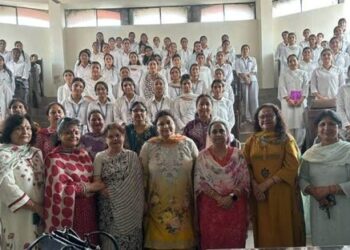 Hindi Pakhwada Programme held at P.S.P.S. Govt. College for Women Gandhi Nagar