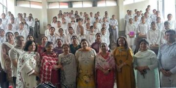 Hindi Pakhwada Programme held at P.S.P.S. Govt. College for Women Gandhi Nagar