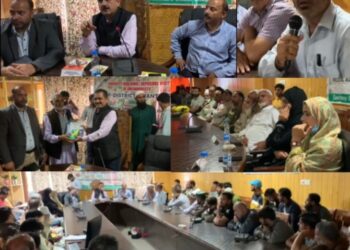 Horticulture deptt Ang organises awareness, training Prog for farmers at Kokernag