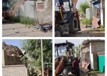 Double storied residential house  attached in Kulgam : Police