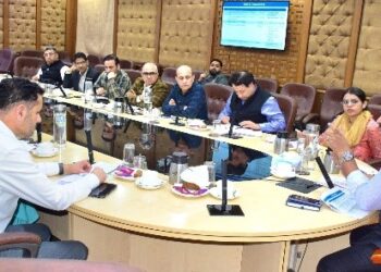 J&K fully prepared for HPV vaccination:       Raju chairs State Task Force meeting, emphasizes 100% coverage of targeted age group