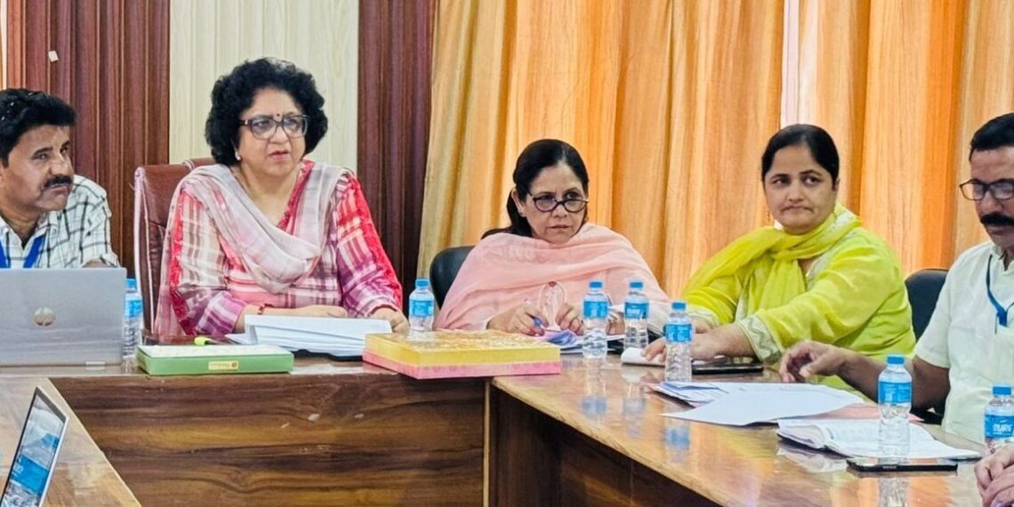 Director Health Services Jammu reviews healthcare services in Poonch, Rajouri distts