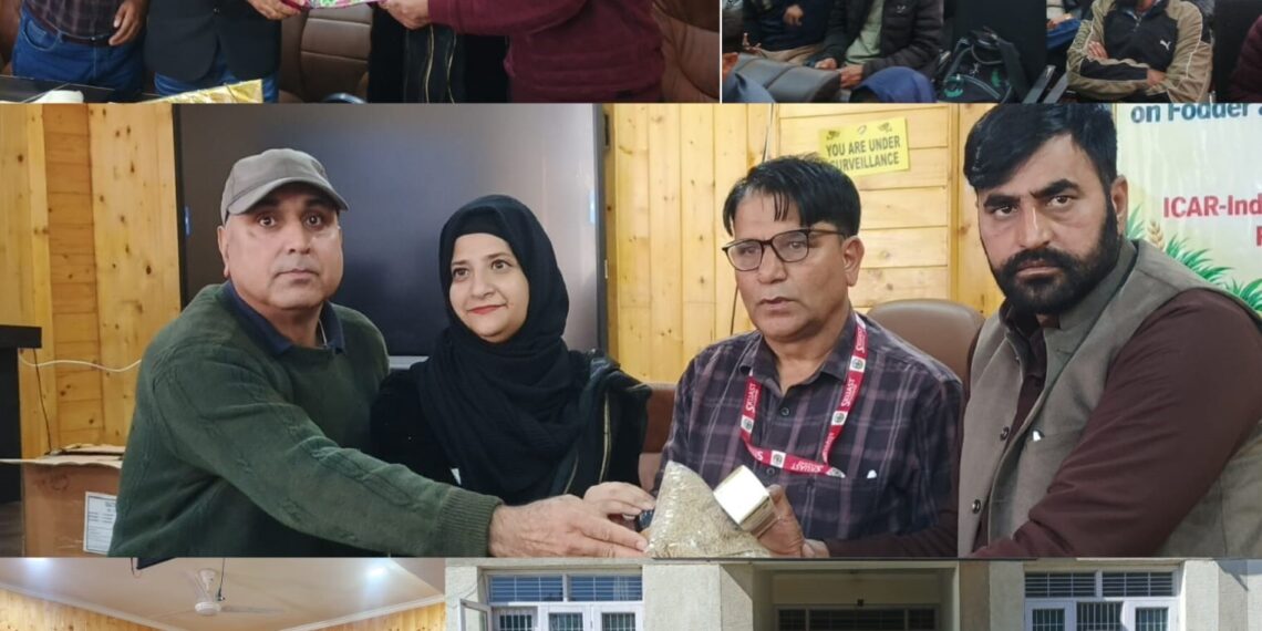 ICAR-IGFRI Trains 65 Tribal Farmers in Fodder Management in Kupwara