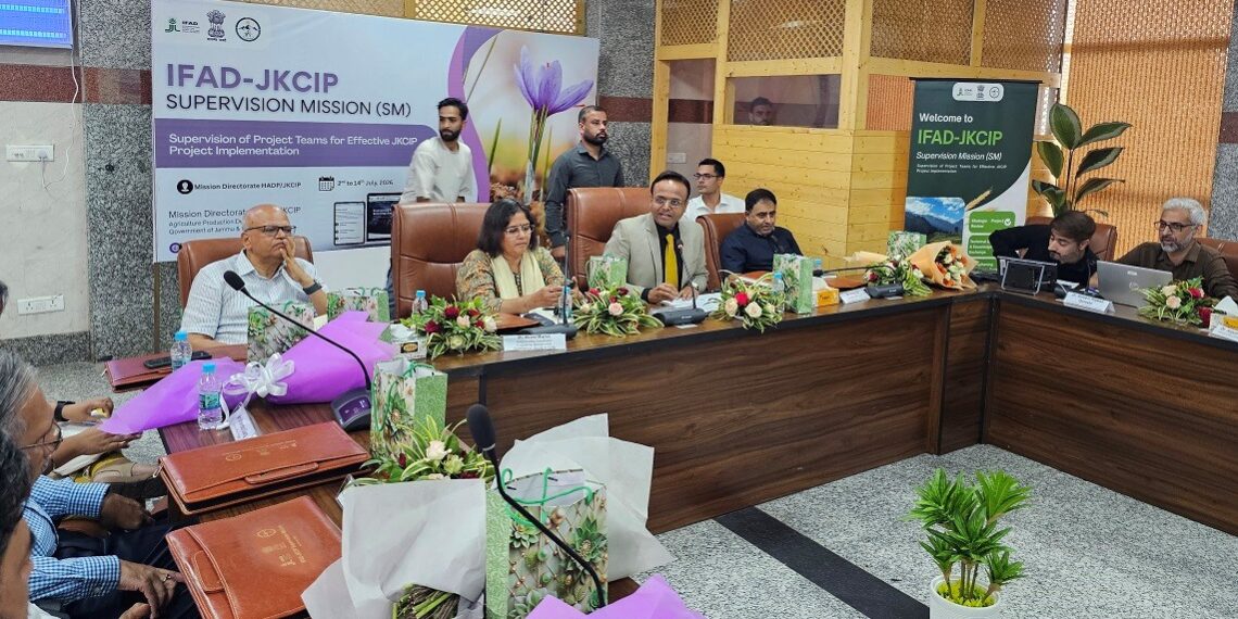 IFAD Supervision Mission for JKCIP commences in Srinagar
