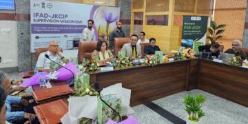 IFAD Supervision Mission for JKCIP commences  in Srinagar
