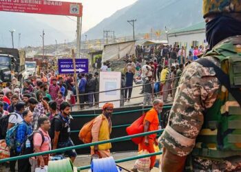 Amarnath Yatra begins from twin routes amid tight security, spiritual fervour