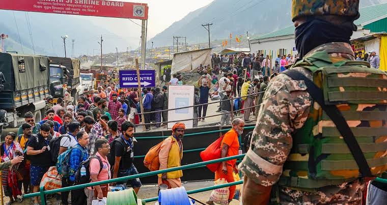 Amarnath Yatra begins from twin routes amid tight security, spiritual fervour