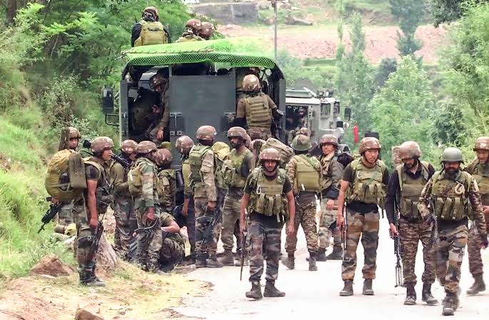 Security forces launch search operation in Rajouri after suspected terrorists spotted on CCTV