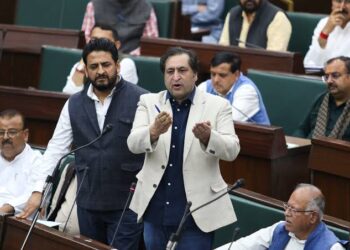 Sajad Lone slams introduction of ‘Pro-Elite’ Land Lease Bill, Questions relief for Kashmir’s poor