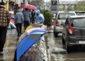 Heavy overnight rain inundates parts of Srinagar, MeT Predicts widespread rain