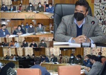 DDC Kulgam reviews implementation of CSSs