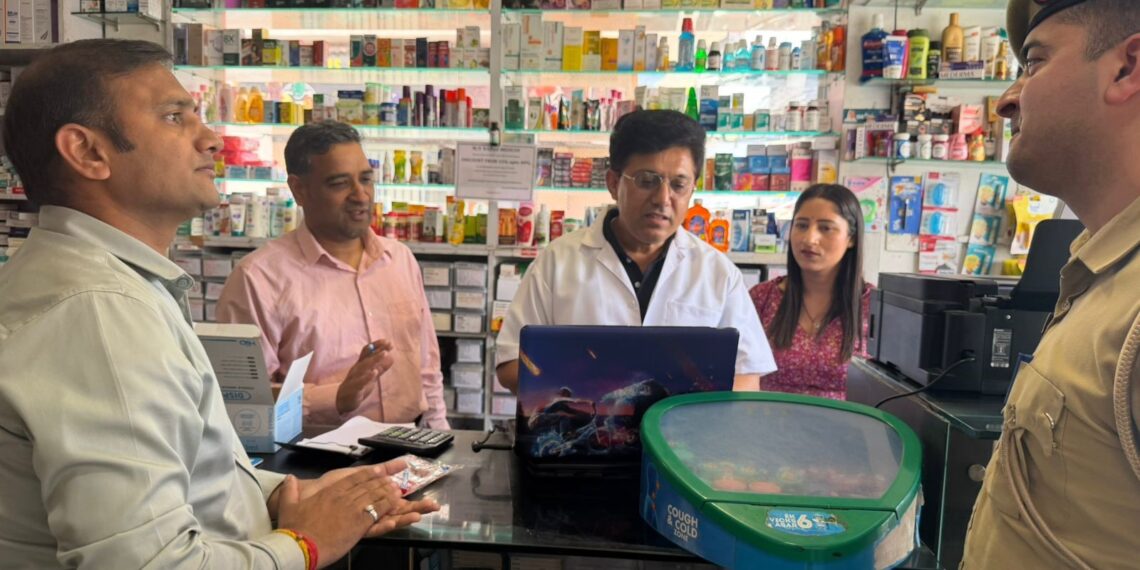 Inspection drive of Chemist Shops, Drug De-Addiction Centres held in Jammu