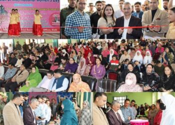Int’l Women’s Day celebrated with enthusiasm at Community Hall Doda