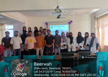 Int’l Youth Day Celebrated at SAM College of Nursing in Beerwah