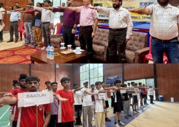 Inter-District Divisional-level Badminton Tournament begins in Kathua