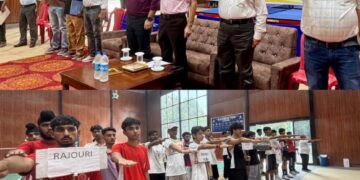 Inter-District Divisional-level Badminton Tournament begins in Kathua