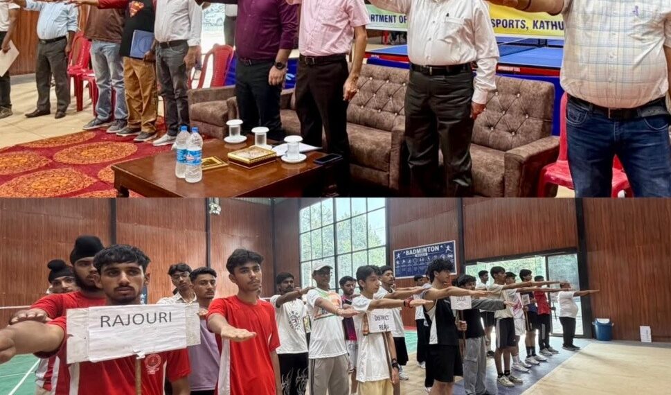 Inter-District Divisional-level Badminton Tournament begins in Kathua