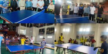 Inter-District Divisional Level Table Tennis Championship Inaugurated at Indoor Stadium Shopian