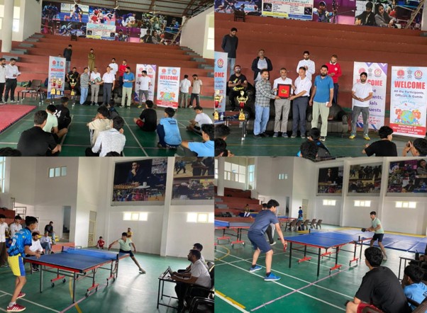 Inter-District Divisional-Level Table Tennis Championship concludes at Shopian