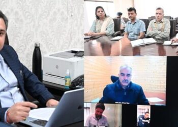Secy ITD reviews progress on implementation of e-SAM Inventory Management Portal across J&K