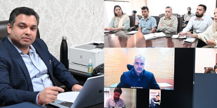 Secy ITD reviews progress on implementation of e-SAM Inventory Management Portal across J&K
