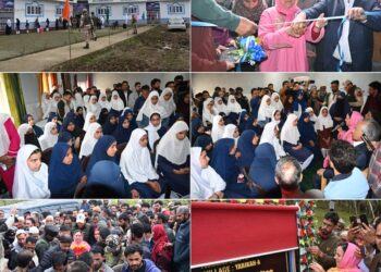 Sakeena Itoo lays foundation stones for key development projects in Kulgam