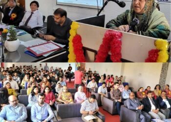 Pharmacists, Paramedics vital for strengthening healthcare delivery across J&K: SakeenaItoo
