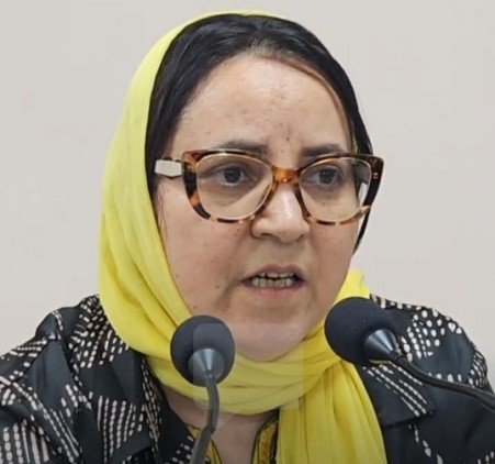 Sakeena Itoo takes stock of hailstorm damage across Kashmir division