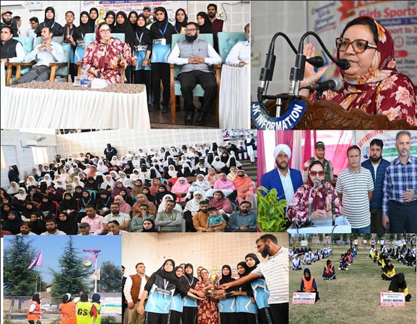 Sakeena Itoo stresses girls empowerment through education, sports