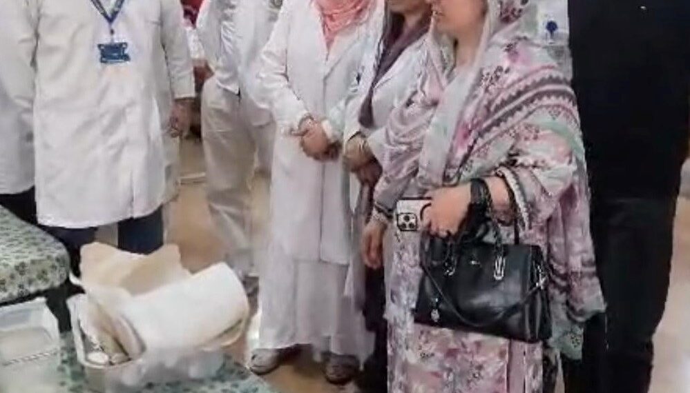 Health Minister Sakeena Itoo inspects Voluntary Blood Donation Camp at Srinagar Airport