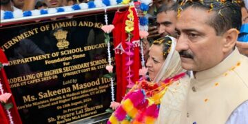 Sakeena Itoo Inspects Development Projects in Chatroo