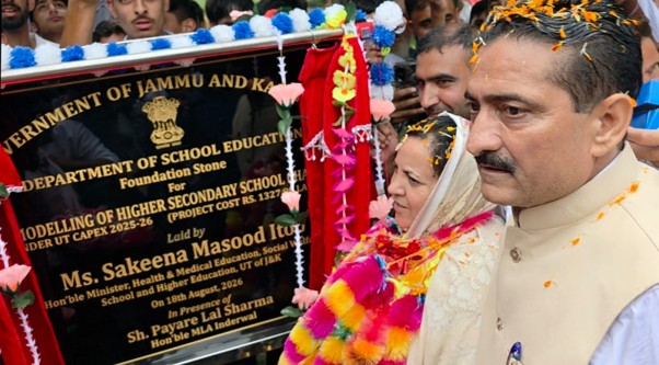 Sakeena Itoo Inspects Development Projects in Chatroo