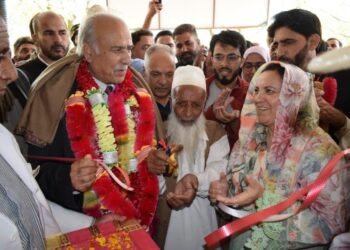 Sakeena Itoo inaugurates multiple development projects at Pampore
