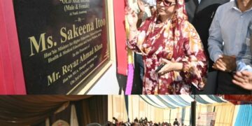 Sakeena Itoo inaugurates Social Welfare facilities at Nanil, Anantnag