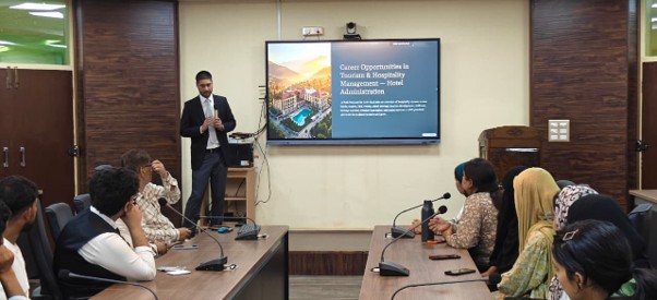 IUST Holds Industry-Academia Interaction for B.Voc Tourism & Hospitality Students