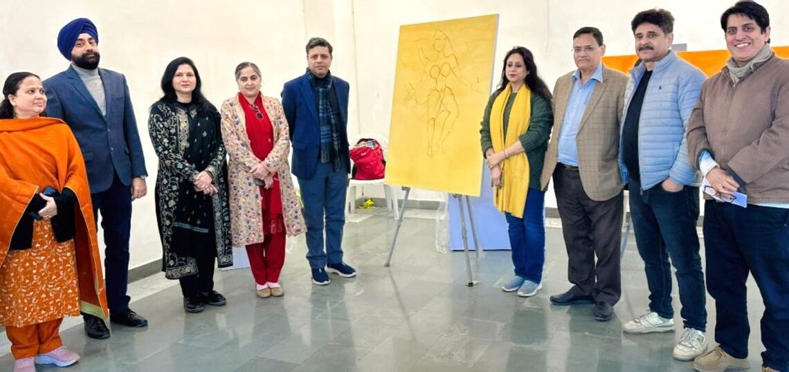 Sanjeev Verma inaugurates 3-Day Painting camp on “My India, My Vote” at Kala Kendra Jammu