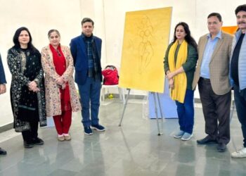 Sanjeev Verma inaugurates 3-Day Painting camp on “My India, My Vote” at Kala Kendra Jammu