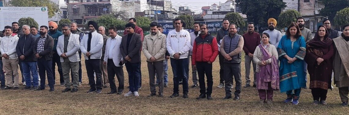 Agriculture Directorate Jammu observes silence on Martyrs’ Day