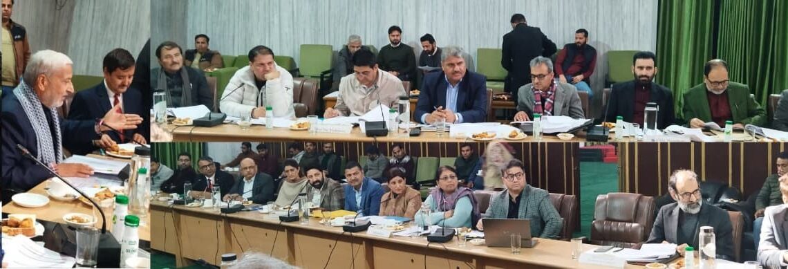 PAC reviews audit paras of Rural Development Deptt
