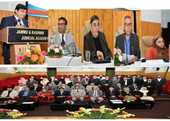 Judicial Academy Srinagar hosts Training on Fair and Speedy Trial