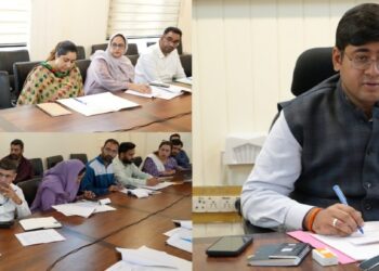 Jatin Kishore reviews progress under Mission YUVA